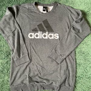 EUC grey Adidas crew neck in size S womens